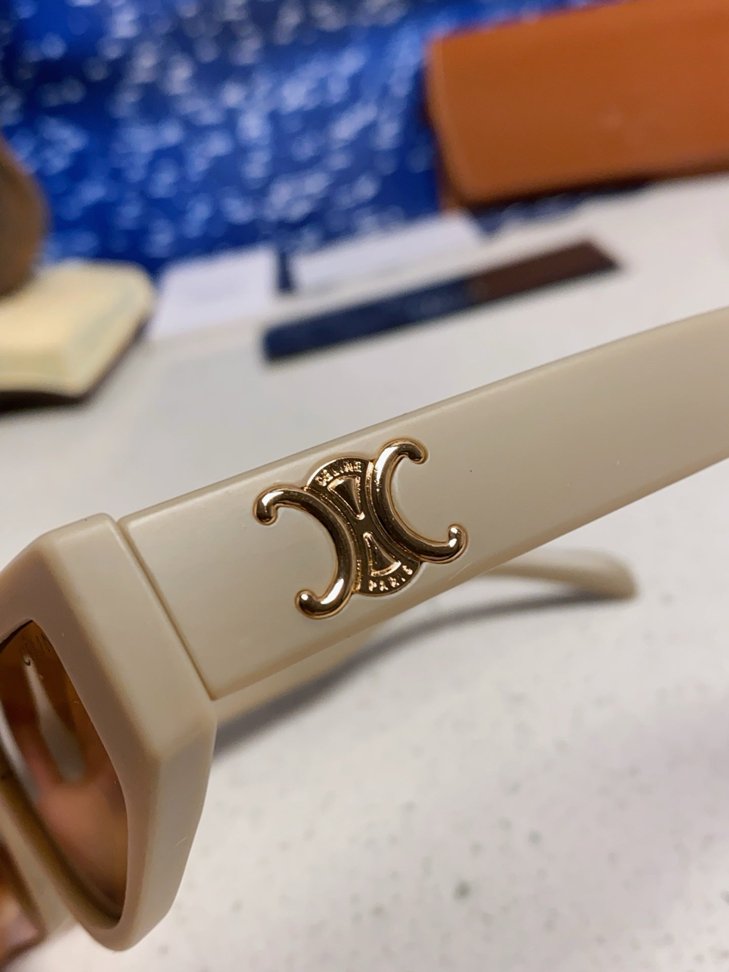 Celine Cat-Eye Brown Lens Sunglasses for Men & Women - 465470 - detail image 7