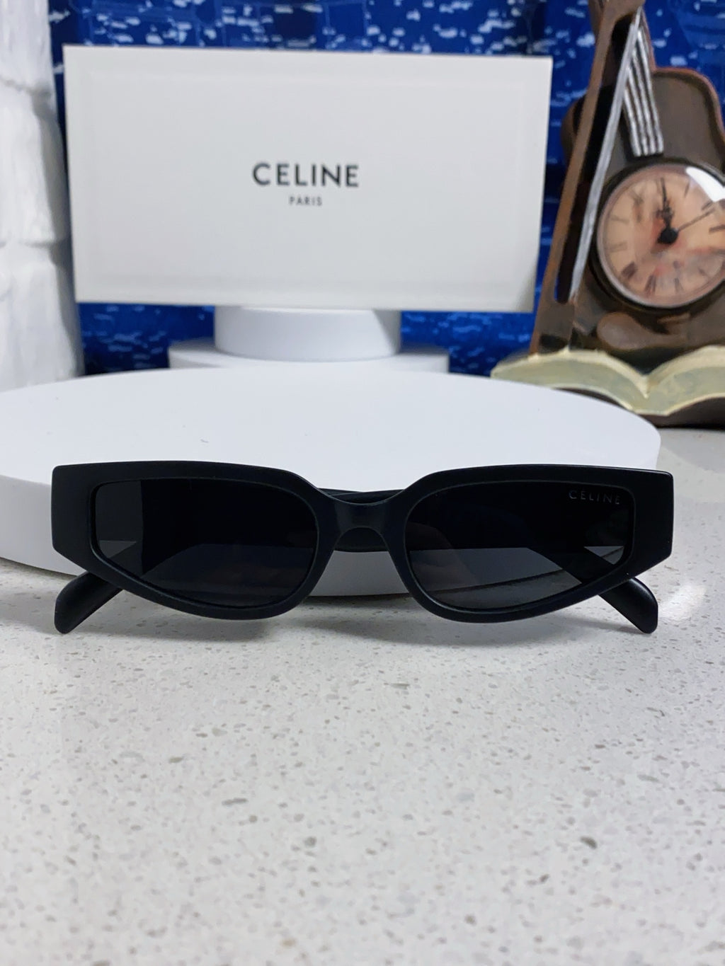 Celine Cat-Eye Silver Lens Sunglasses for Men & Women - 465473 - detail image 9