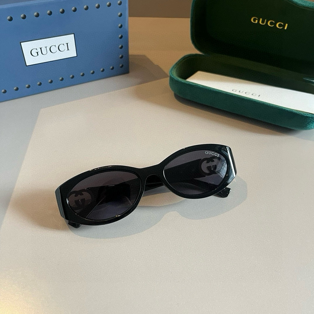 Gucci GG1662SA Slim Black Lens Sunglasses for Men & Women - detail image 6