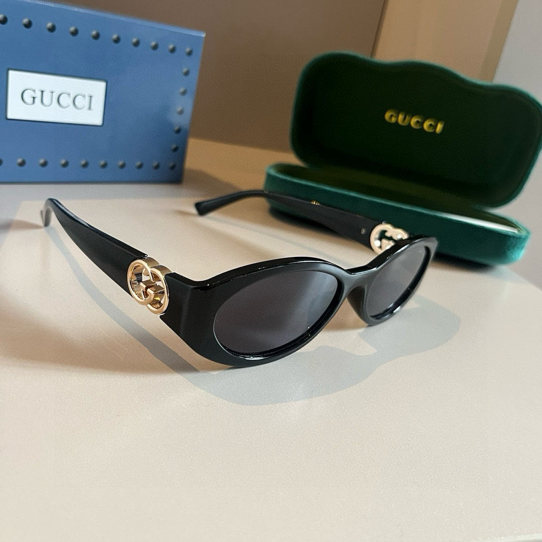 Gucci GG1662SA Slim Black Lens Sunglasses for Men & Women