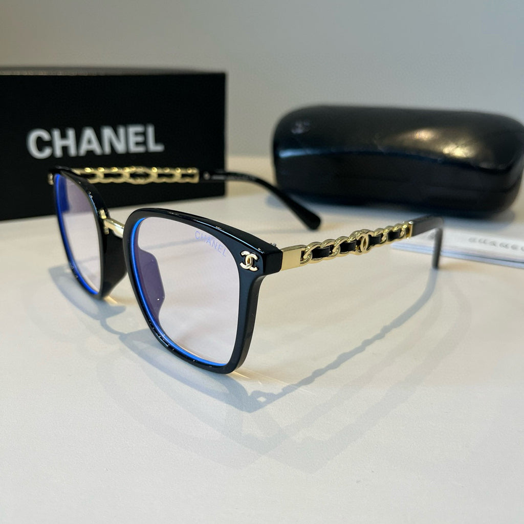 Chanel Oversized Silver Lens Sunglasses for Men & Women - 493478 - detail image 3