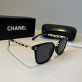 Chanel Oversized Black Lens Sunglasses for Men & Women - 493479