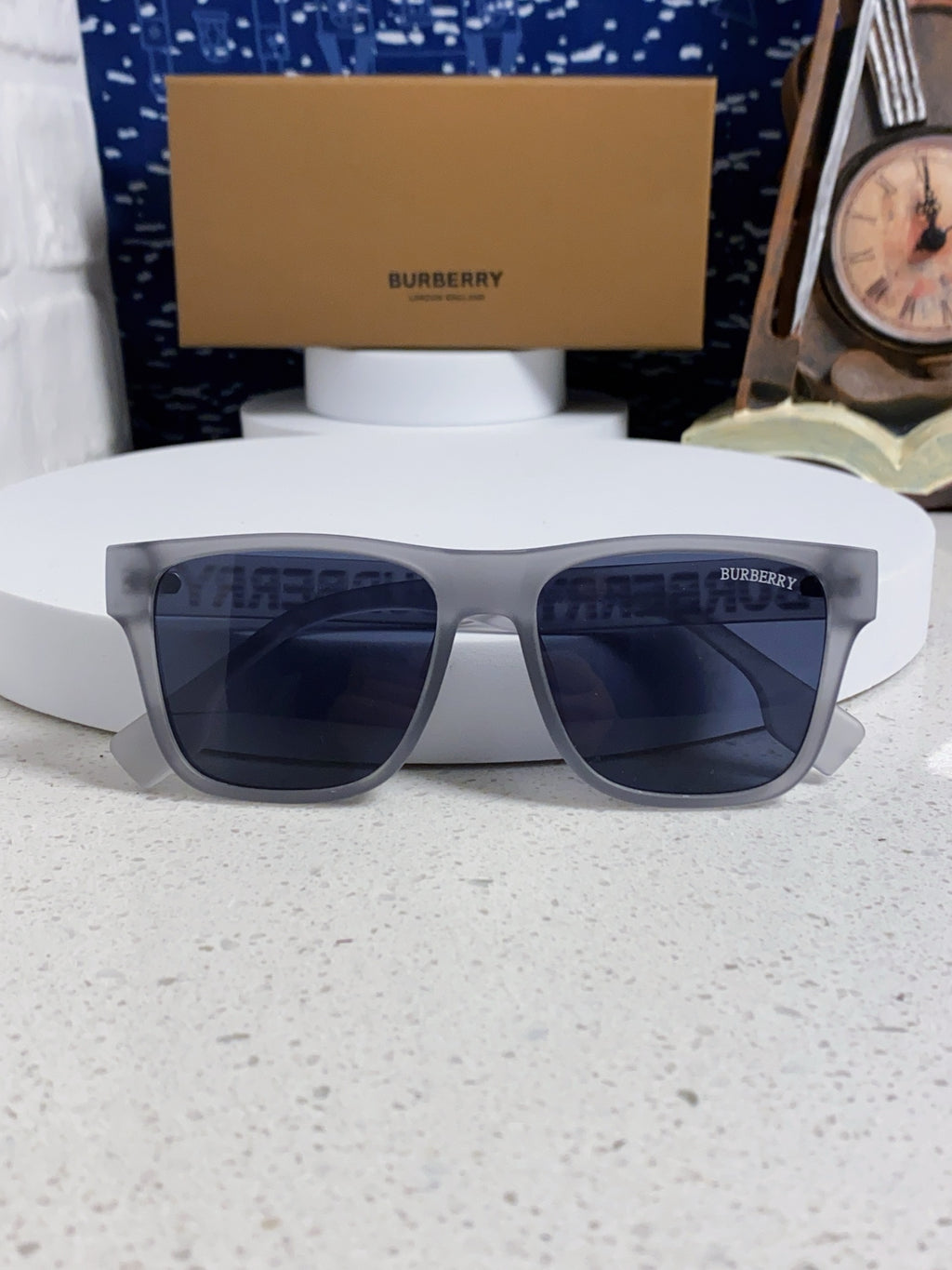 Burberry Fashion Blue Lens Sunglasses for Men & Women - 487418 - detail image 9