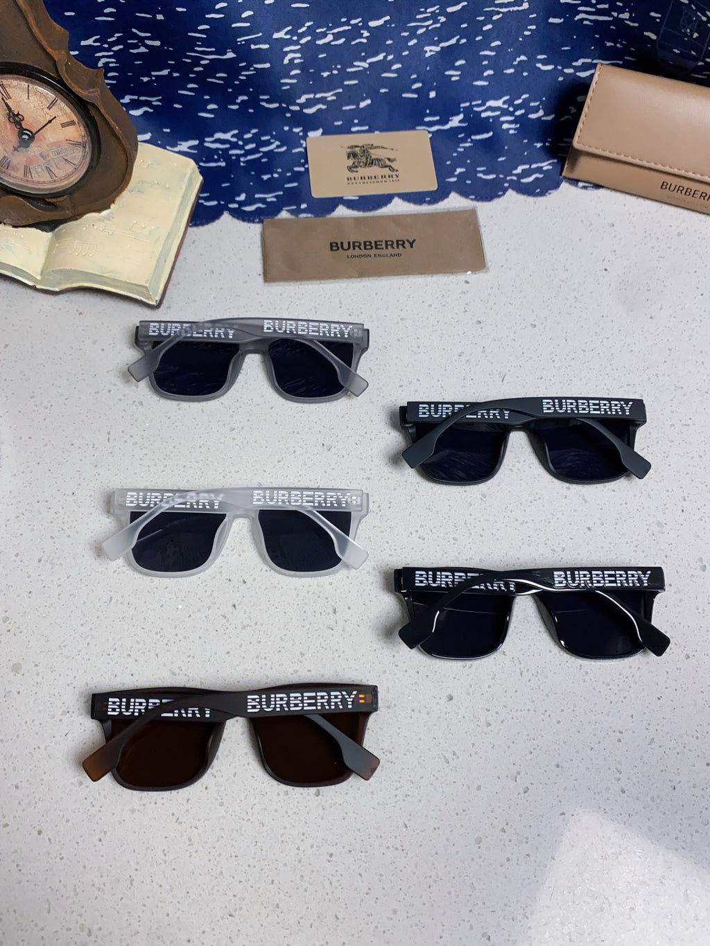 Burberry Fashion Blue Lens Sunglasses for Men & Women - 487421 - detail image 11