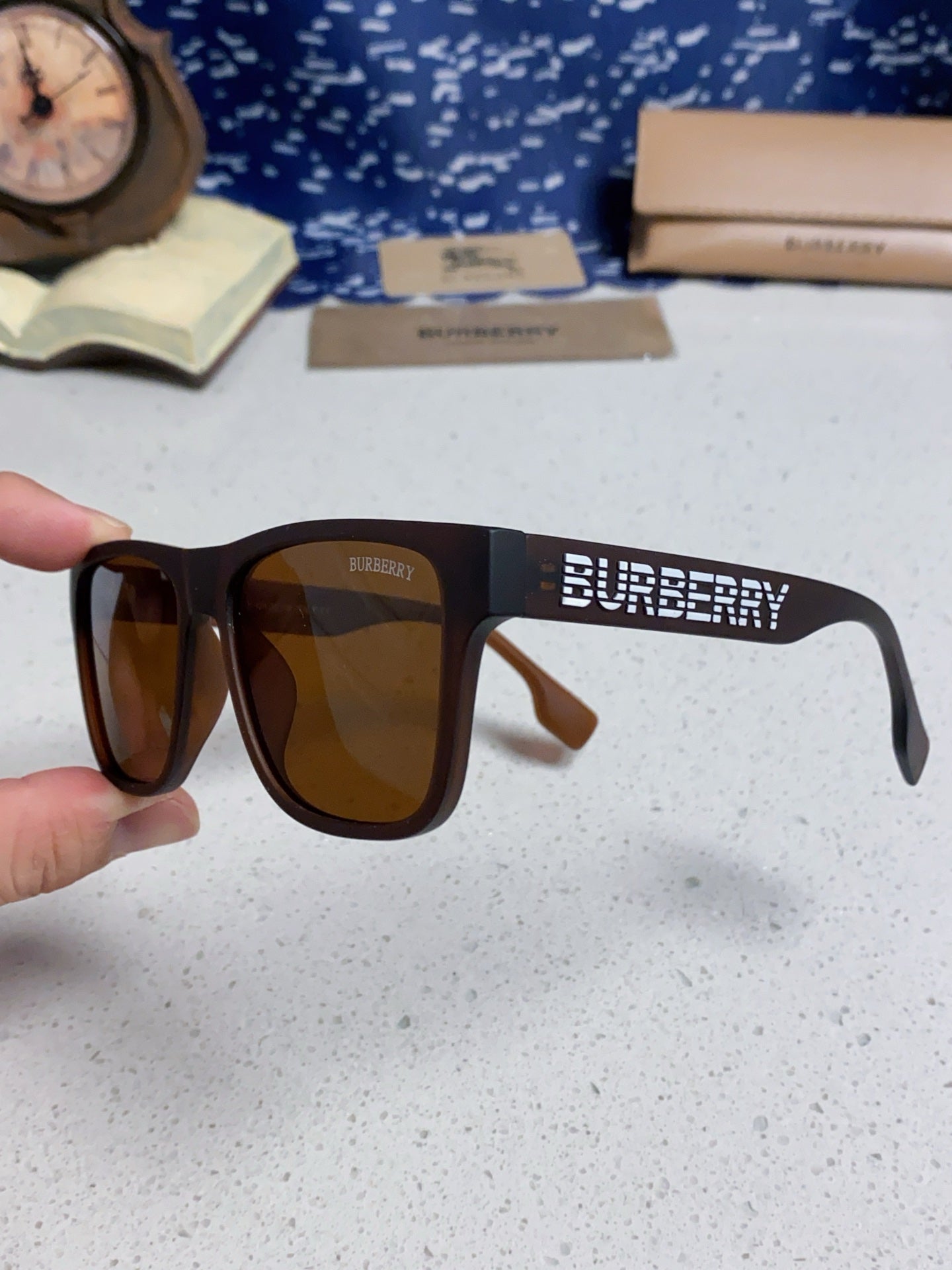 Burberry Fashion Brown Lens Sunglasses for Men & Women - 487420 - detail image 6