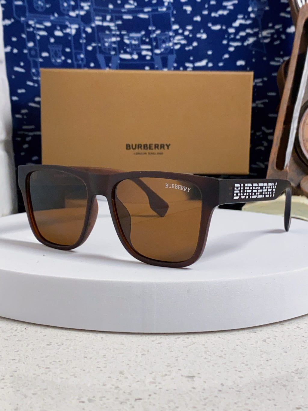 Burberry Fashion Brown Lens Sunglasses for Men & Women - 487420