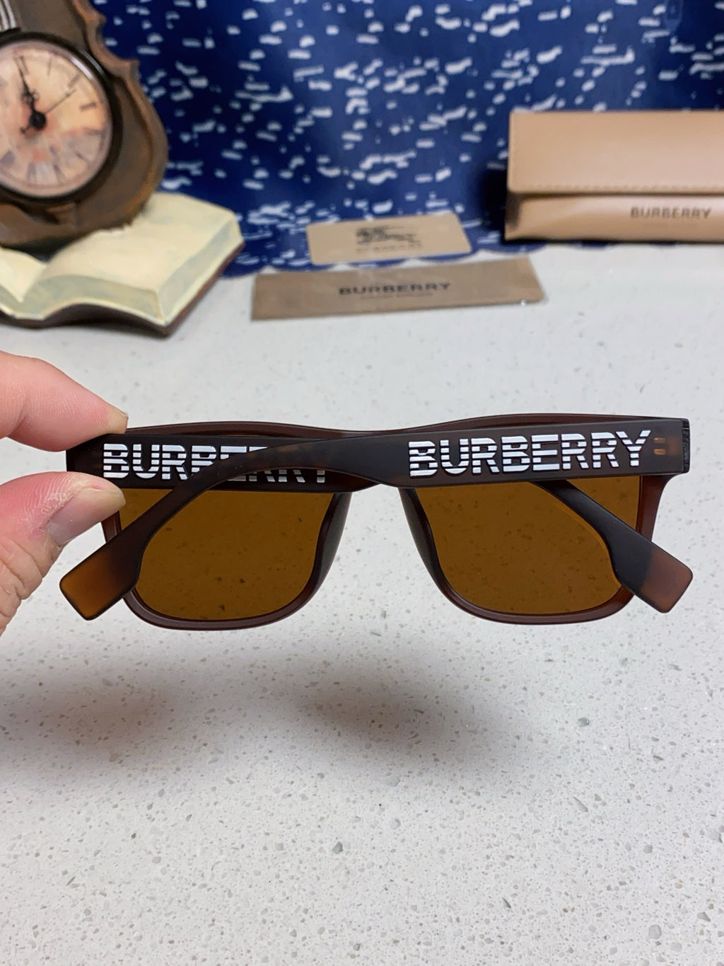Burberry Fashion Brown Lens Sunglasses for Men & Women - 432513 - detail image 5