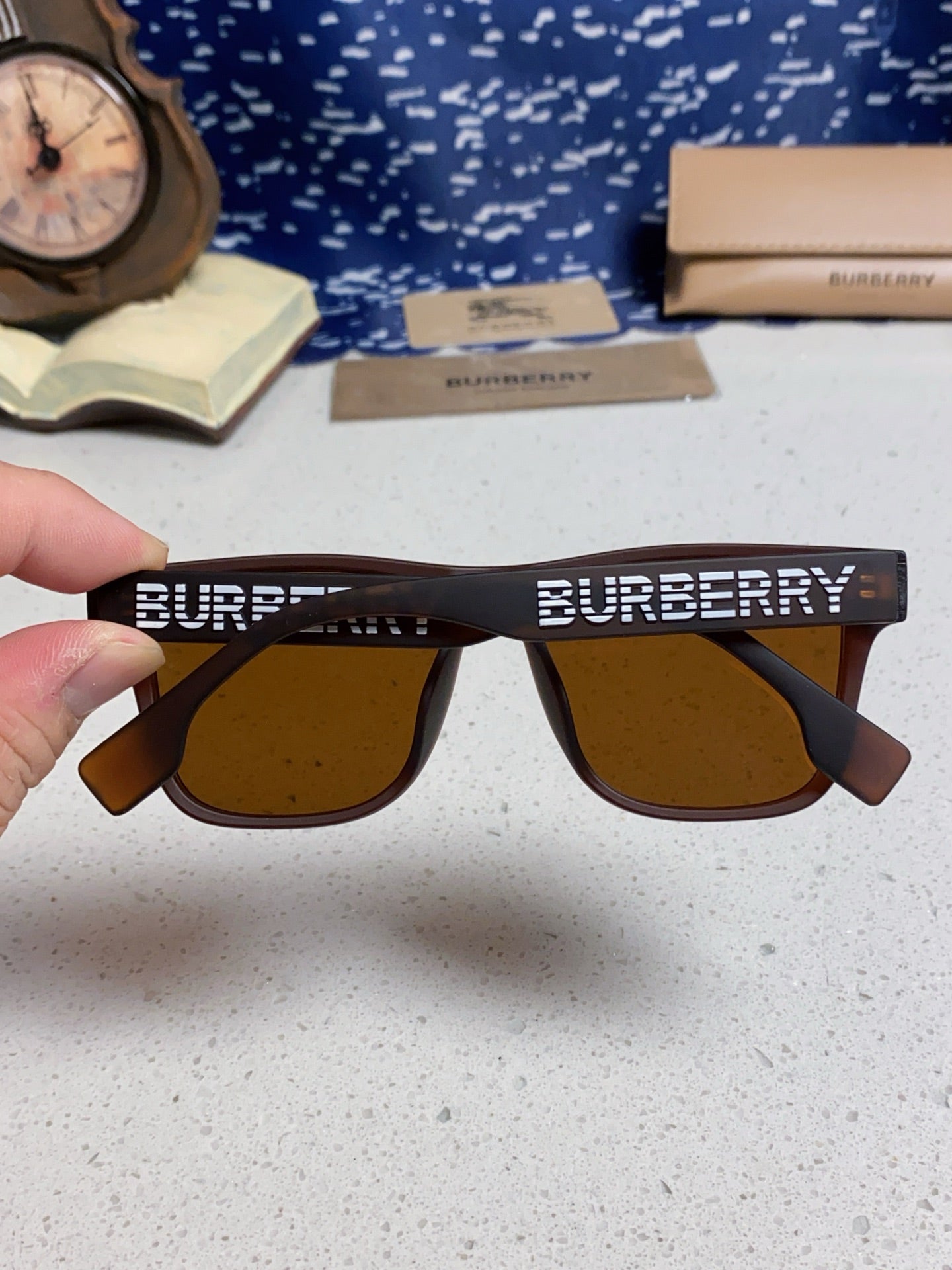 Burberry Fashion Brown Lens Sunglasses for Men & Women - 432513 - detail image 5
