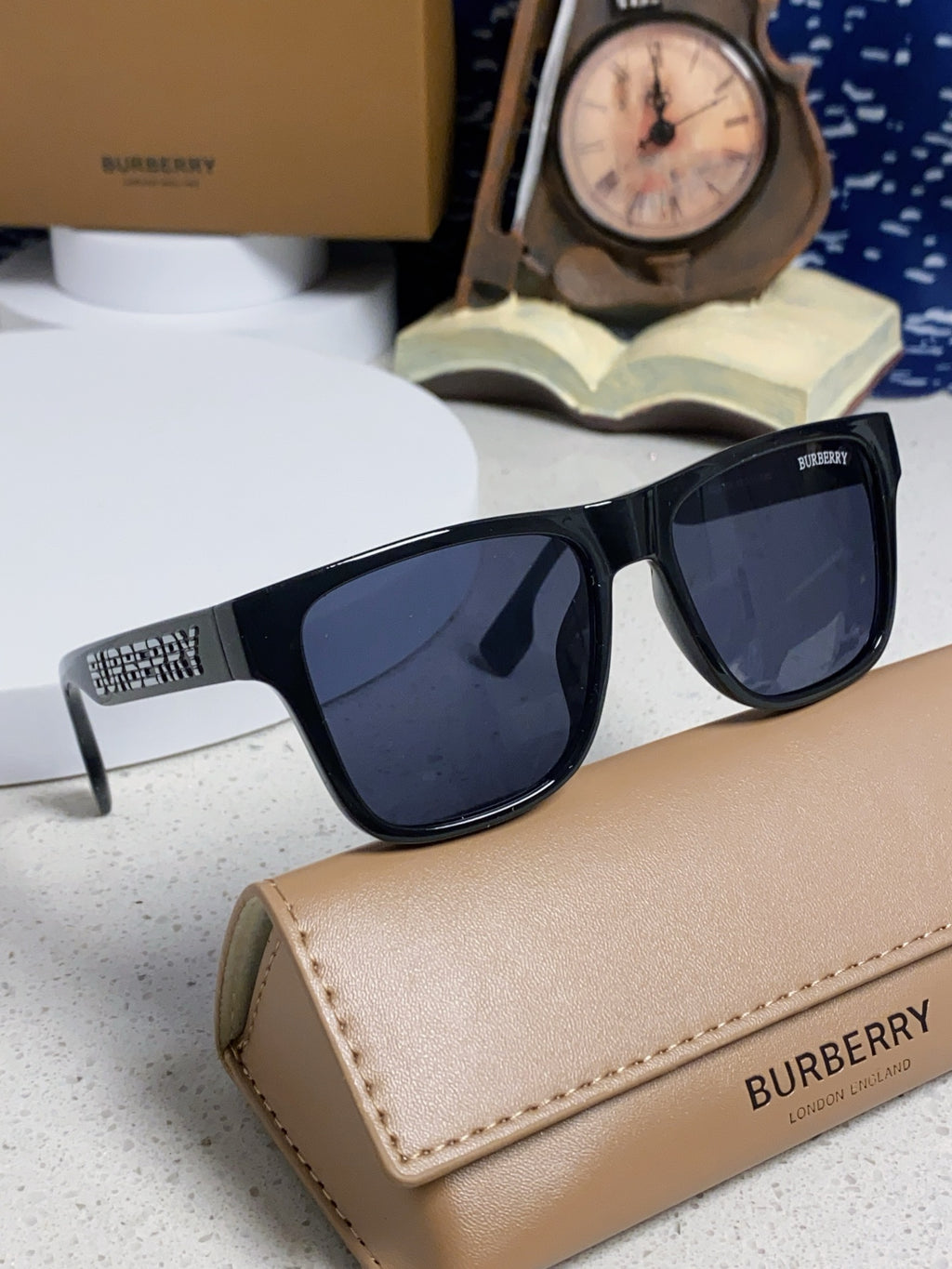 Burberry Fashion Blue Lens Sunglasses for Men & Women - 487421 - detail image 10