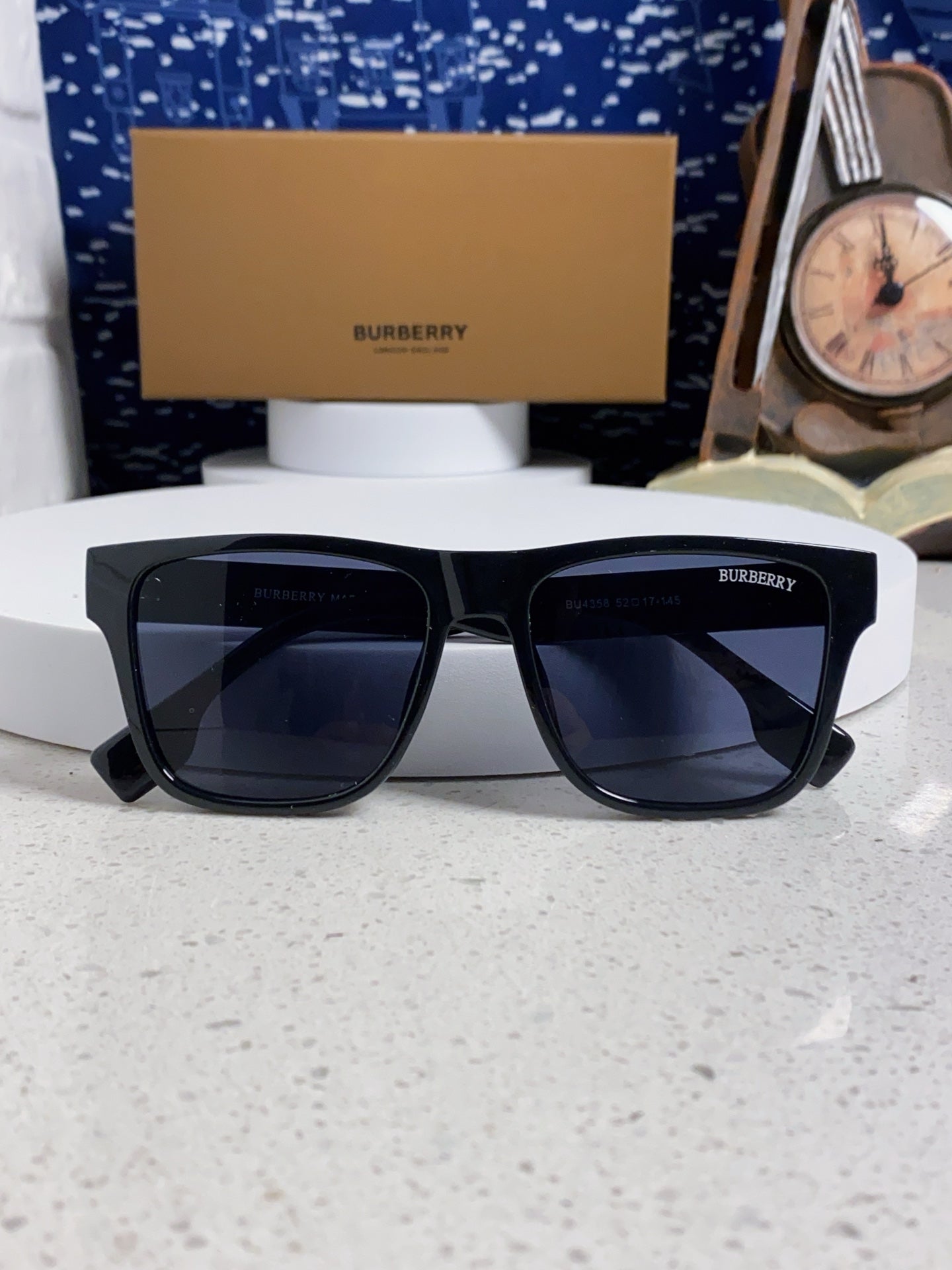 Burberry Fashion Blue Lens Sunglasses for Men & Women - 487421 - detail image 9