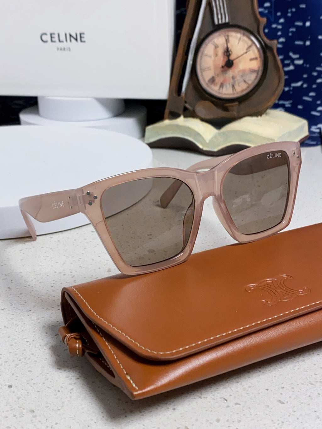 Celine Square Gray Lens Sunglasses for Men & Women - 431933 - detail image 10