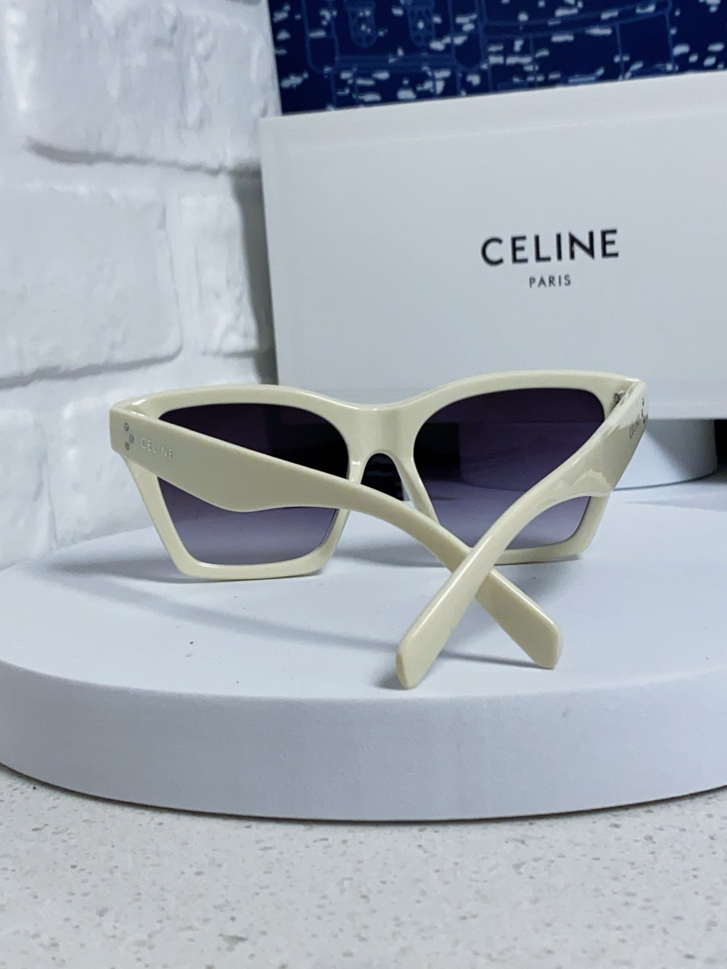 Celine Square Silver Lens Sunglasses for Men & Women - 431934 - detail image 3