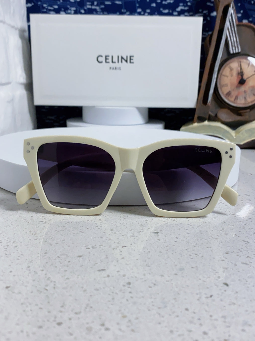Celine Square Silver Lens Sunglasses for Men & Women - 431934 - detail image 9