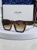 Celine Square Brown Lens Sunglasses for Men & Women - 486948