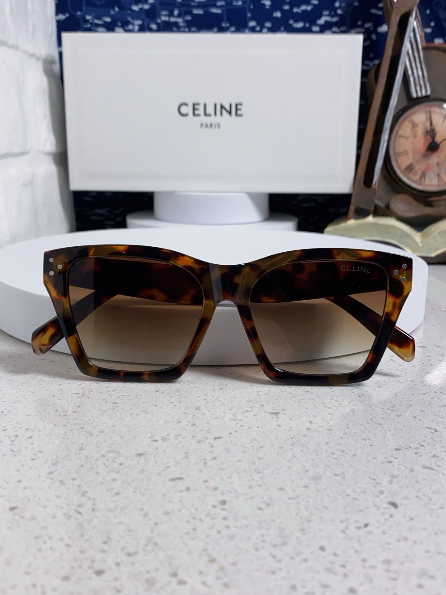 Celine Square Brown Lens Sunglasses for Men & Women - 486948 - detail image 9