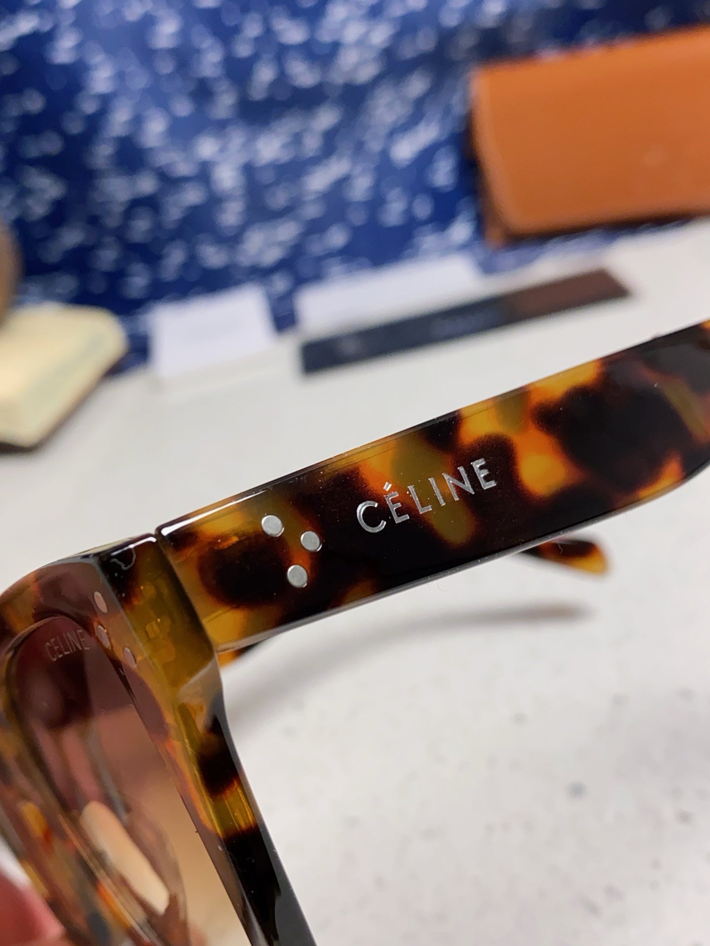 Celine Square Brown Lens Sunglasses for Men & Women - 486948 - detail image 7