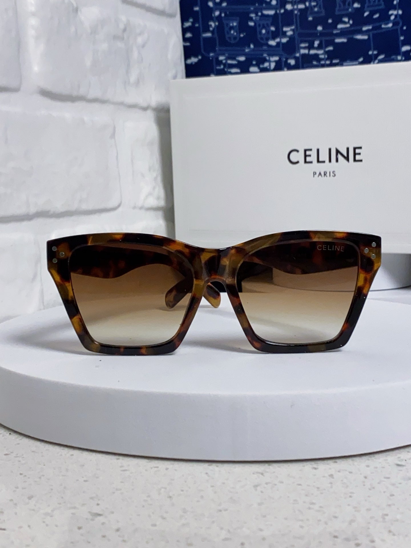 Celine Square Brown Lens Sunglasses for Men & Women - 431935 - detail image 2
