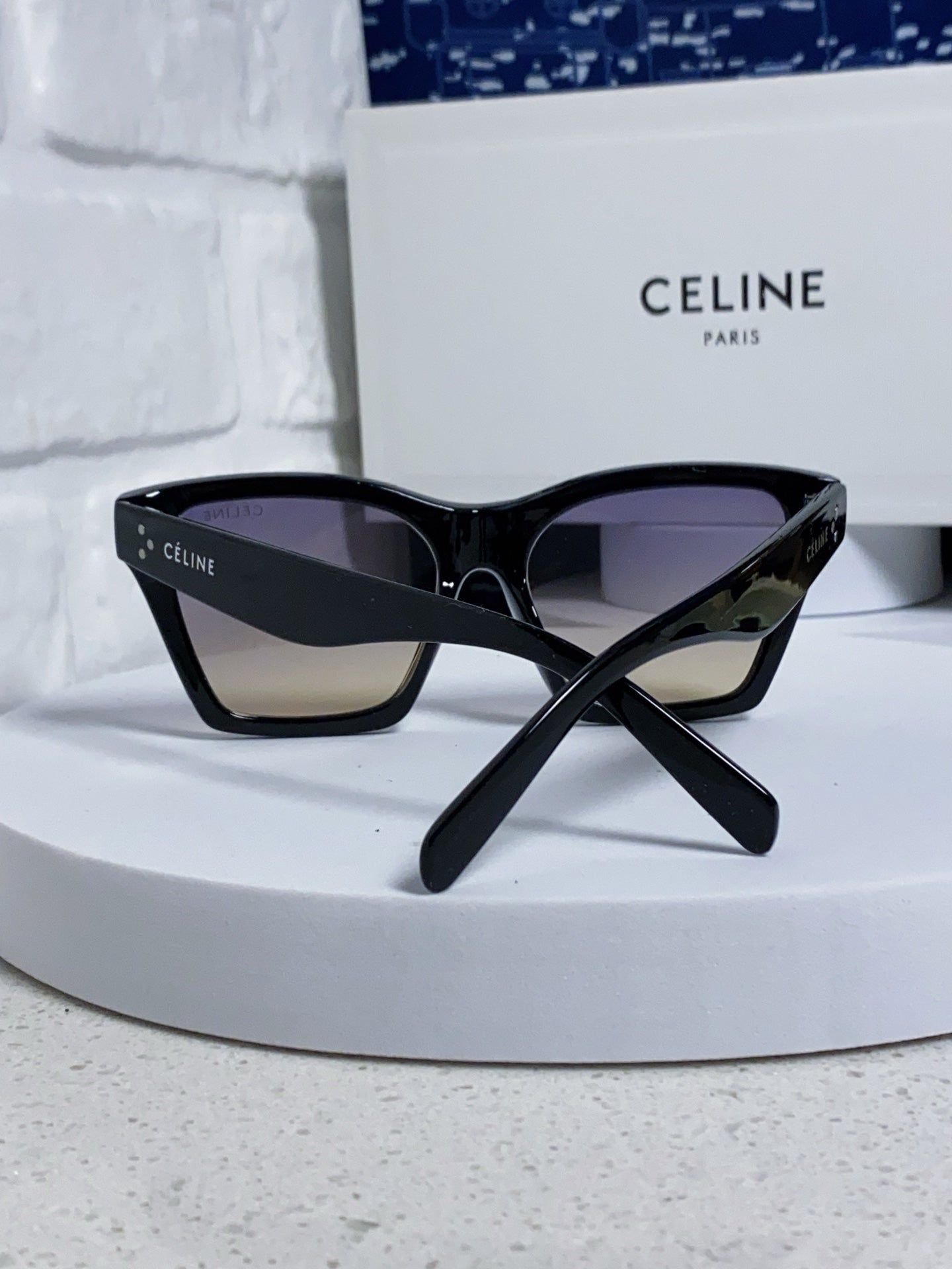Celine Square Silver Lens Sunglasses for Men & Women - 486950 - detail image 3