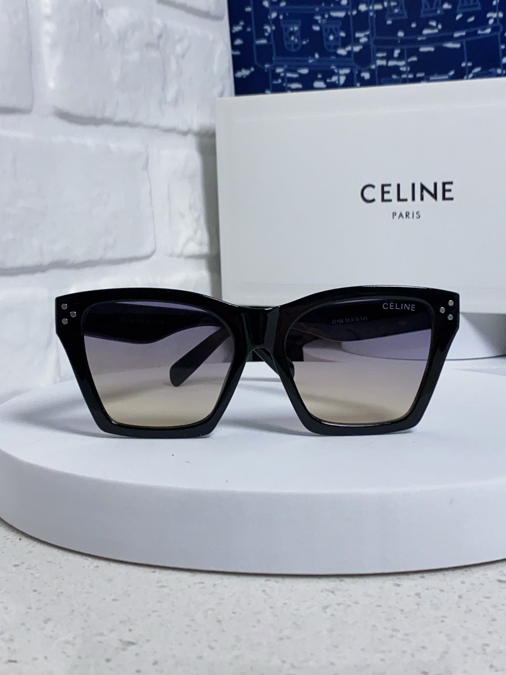 Celine Square Silver Lens Sunglasses for Men & Women - 486950 - detail image 2