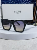 Celine Square Silver Lens Sunglasses for Men & Women - 431937