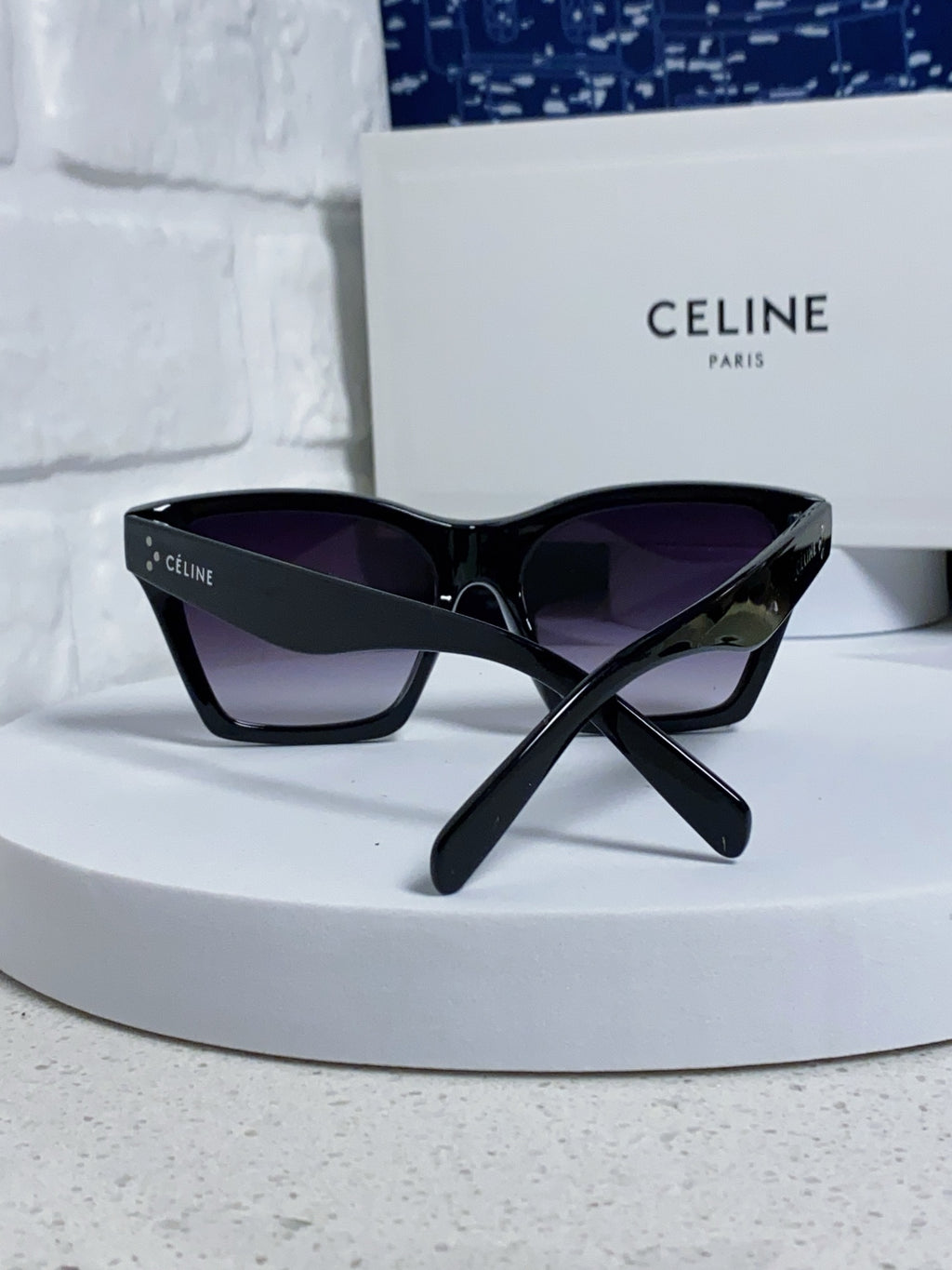 Celine Square Black Lens Sunglasses for Men & Women - 486951 - detail image 3