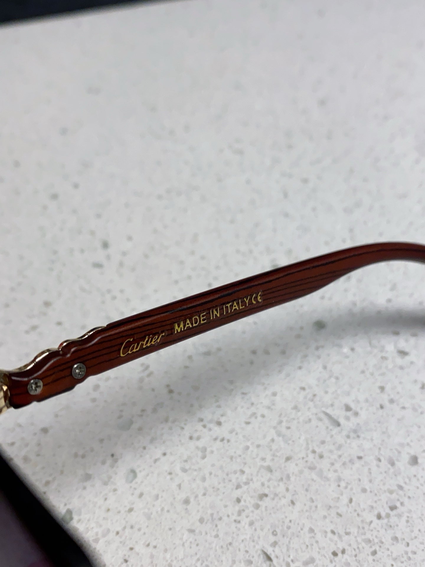 Cartier Lightweight Rimless Silver Lens Sunglasses for Men & Women - 487373 - detail image 8