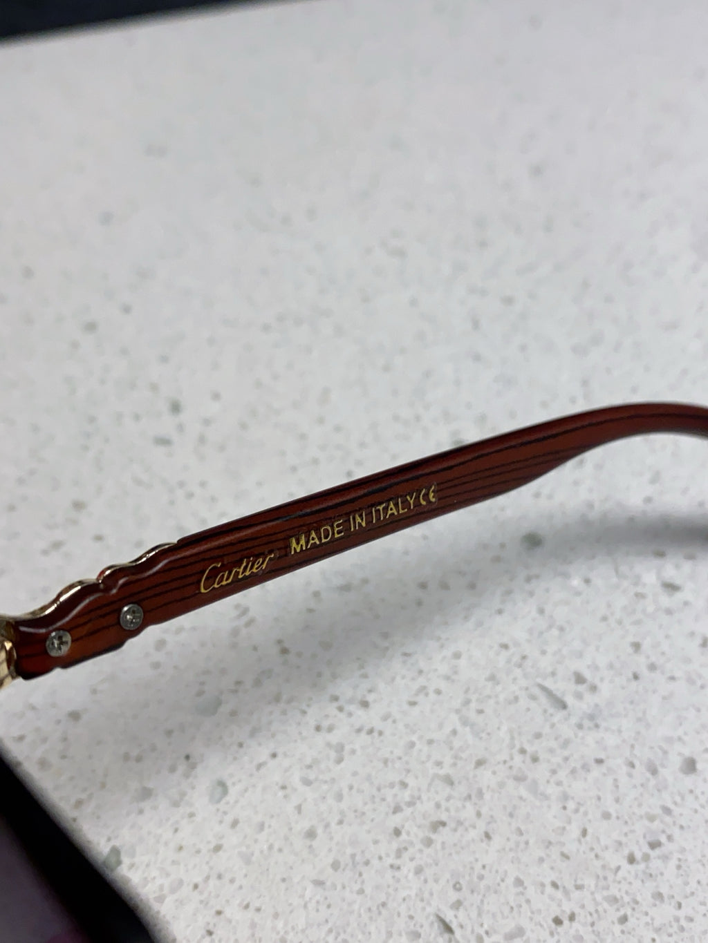 Cartier Lightweight Rimless Silver Lens Sunglasses for Men & Women - 432352 - detail image 8