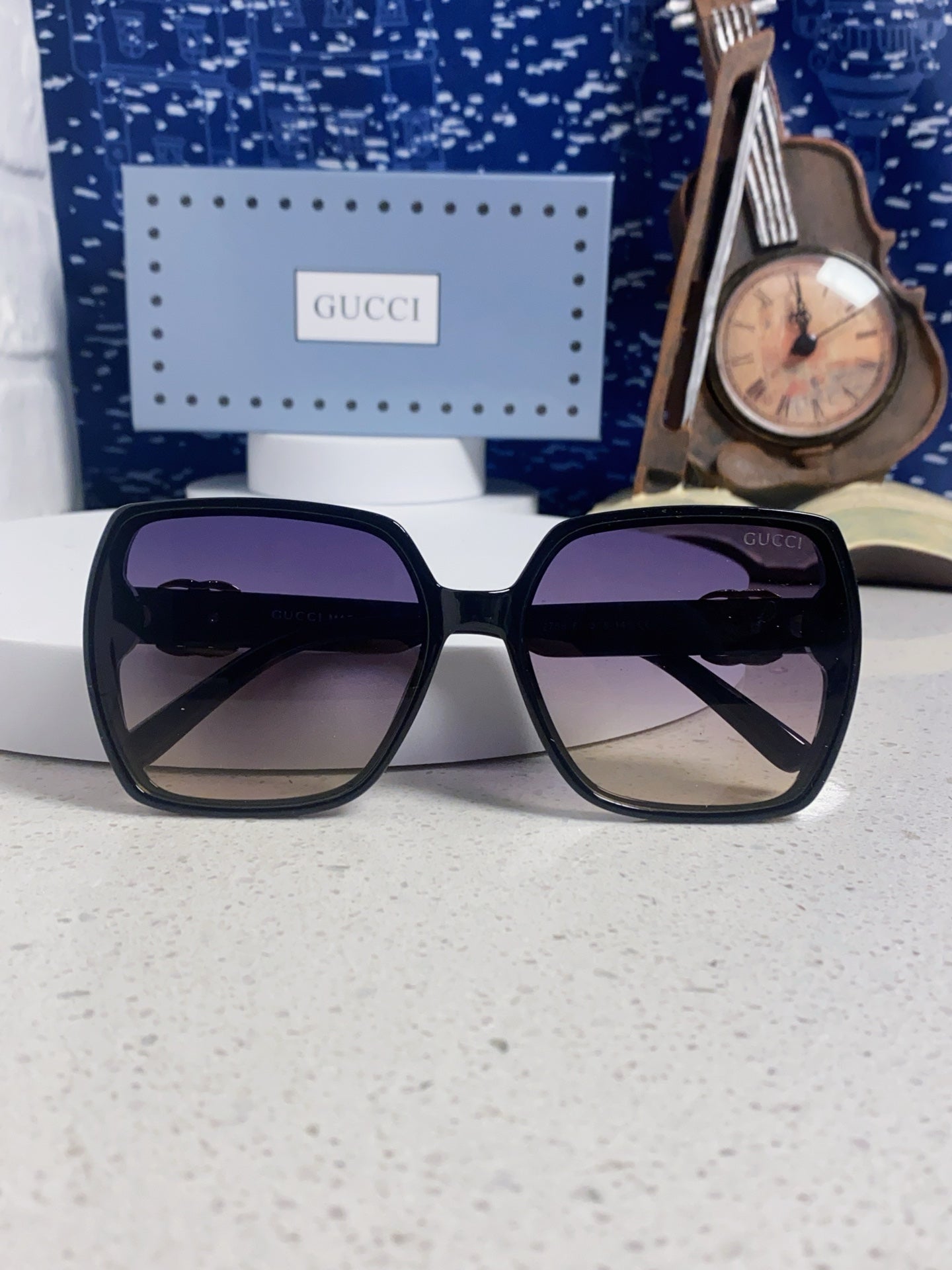 Gucci Fashion Blue Lens Sunglasses for Women - 493286 - detail image 8