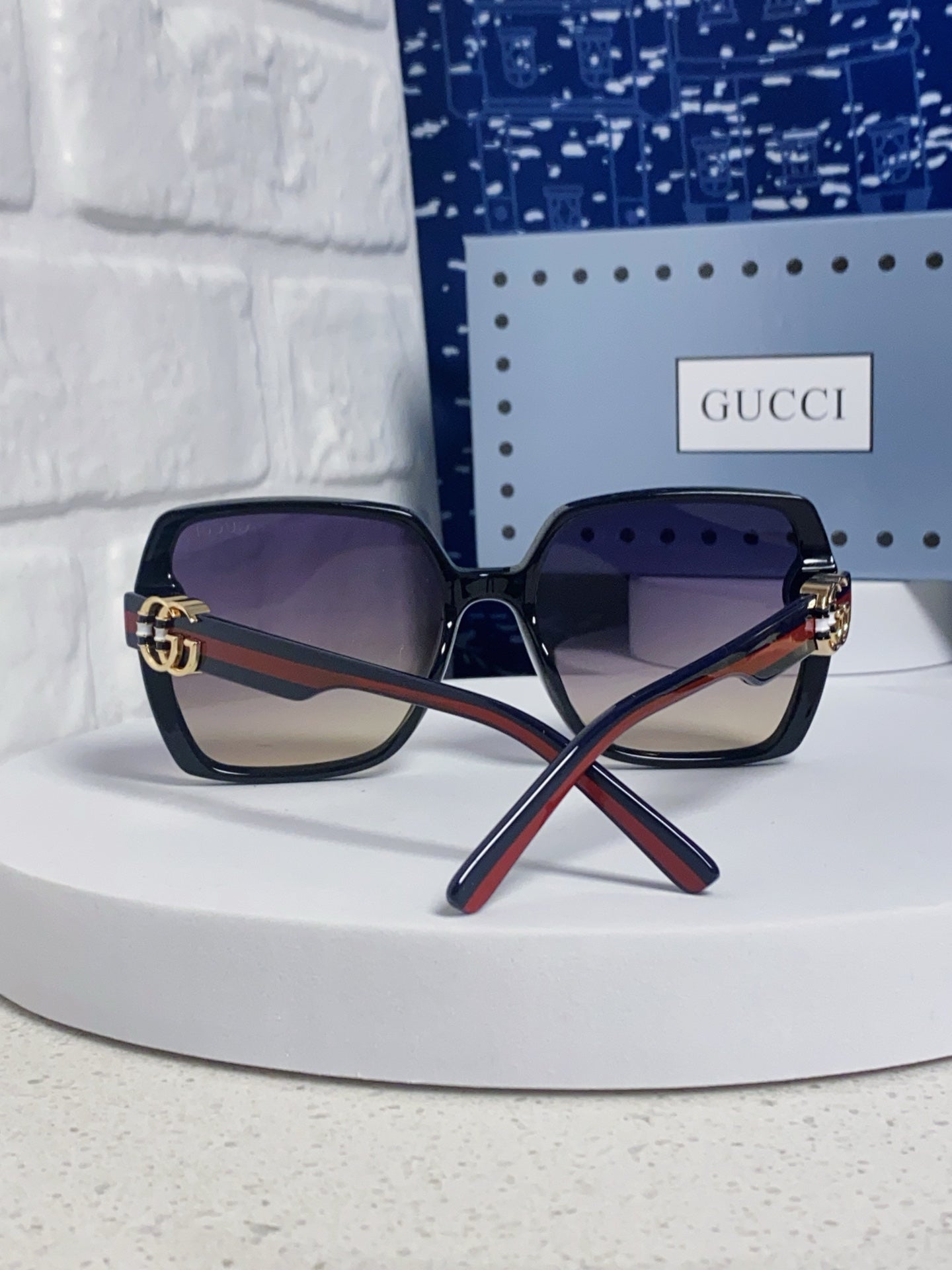 Gucci Fashion Blue Lens Sunglasses for Women - 493286 - detail image 3