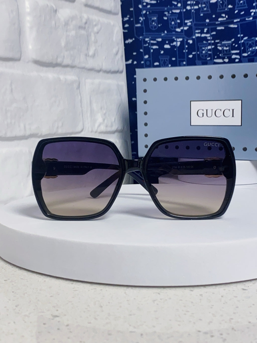 Gucci Fashion Blue Lens Sunglasses for Women - 493286 - detail image 2