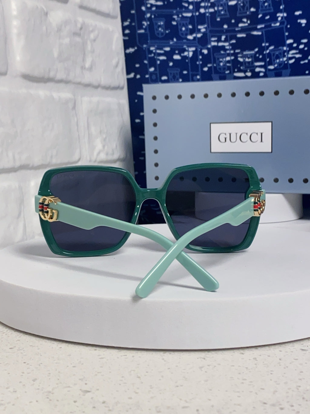 Gucci Fashion Blue Lens Sunglasses for Women - 493287 - detail image 3