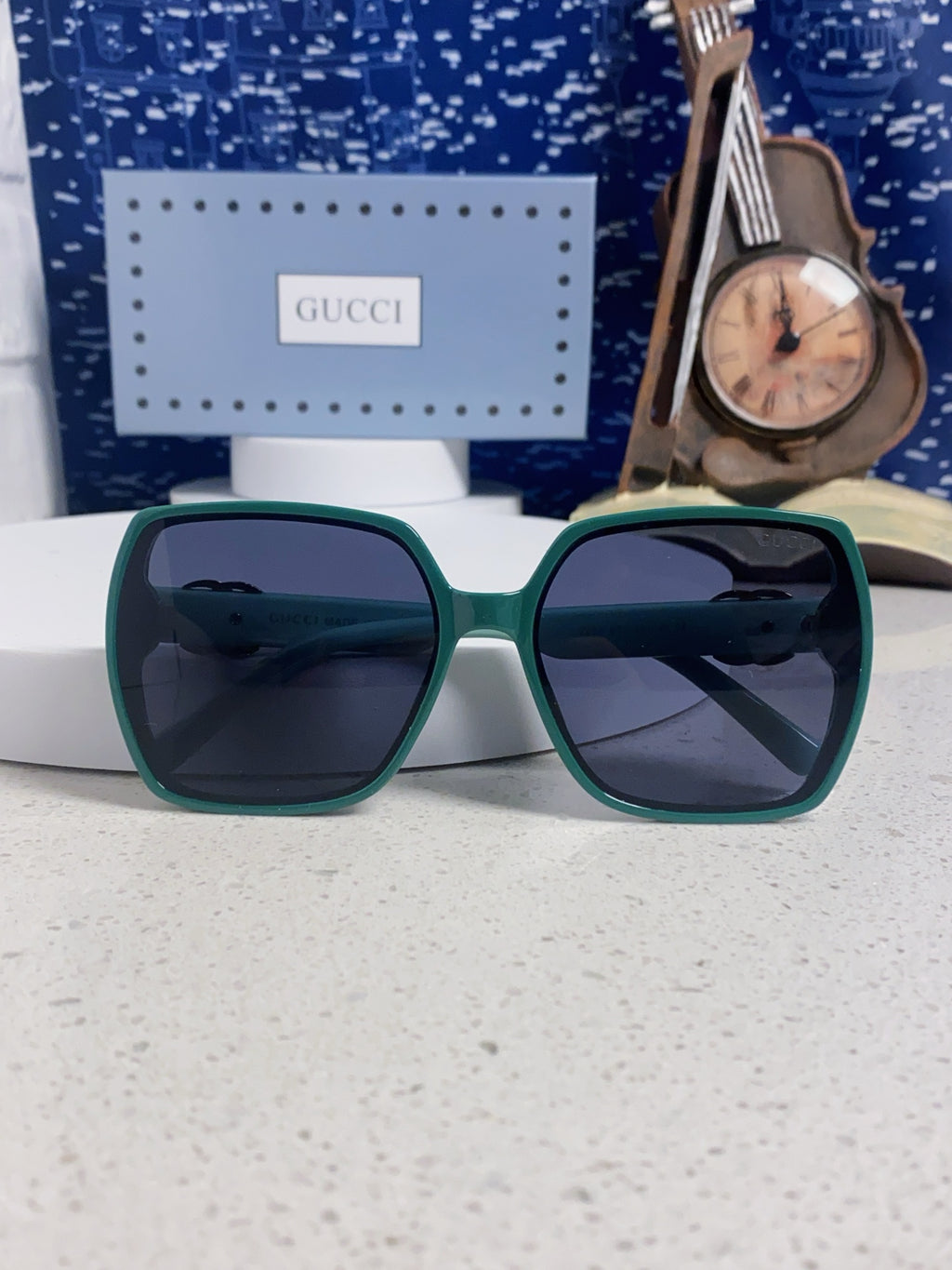 Gucci Fashion Blue Lens Sunglasses for Women - 493287 - detail image 9