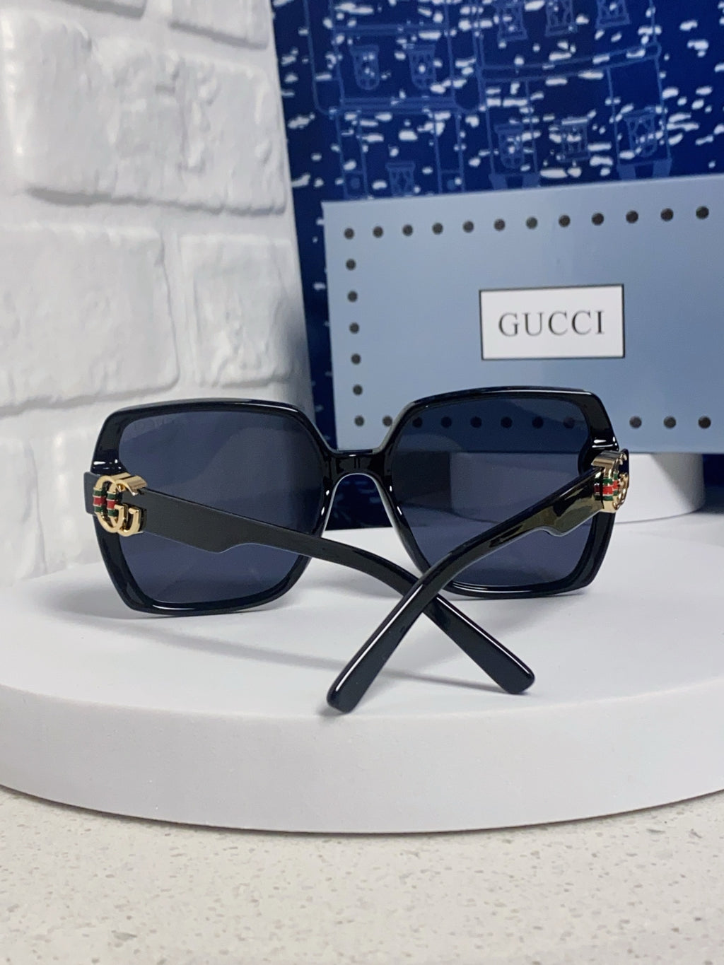 Gucci Fashion Blue Lens Sunglasses for Women - detail image 3