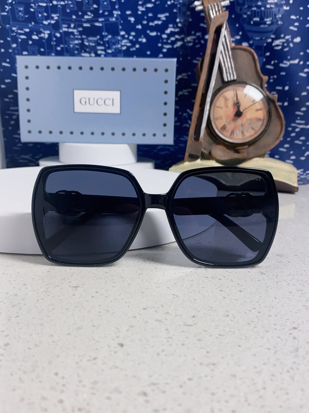 Gucci Fashion Blue Lens Sunglasses for Women - detail image 9