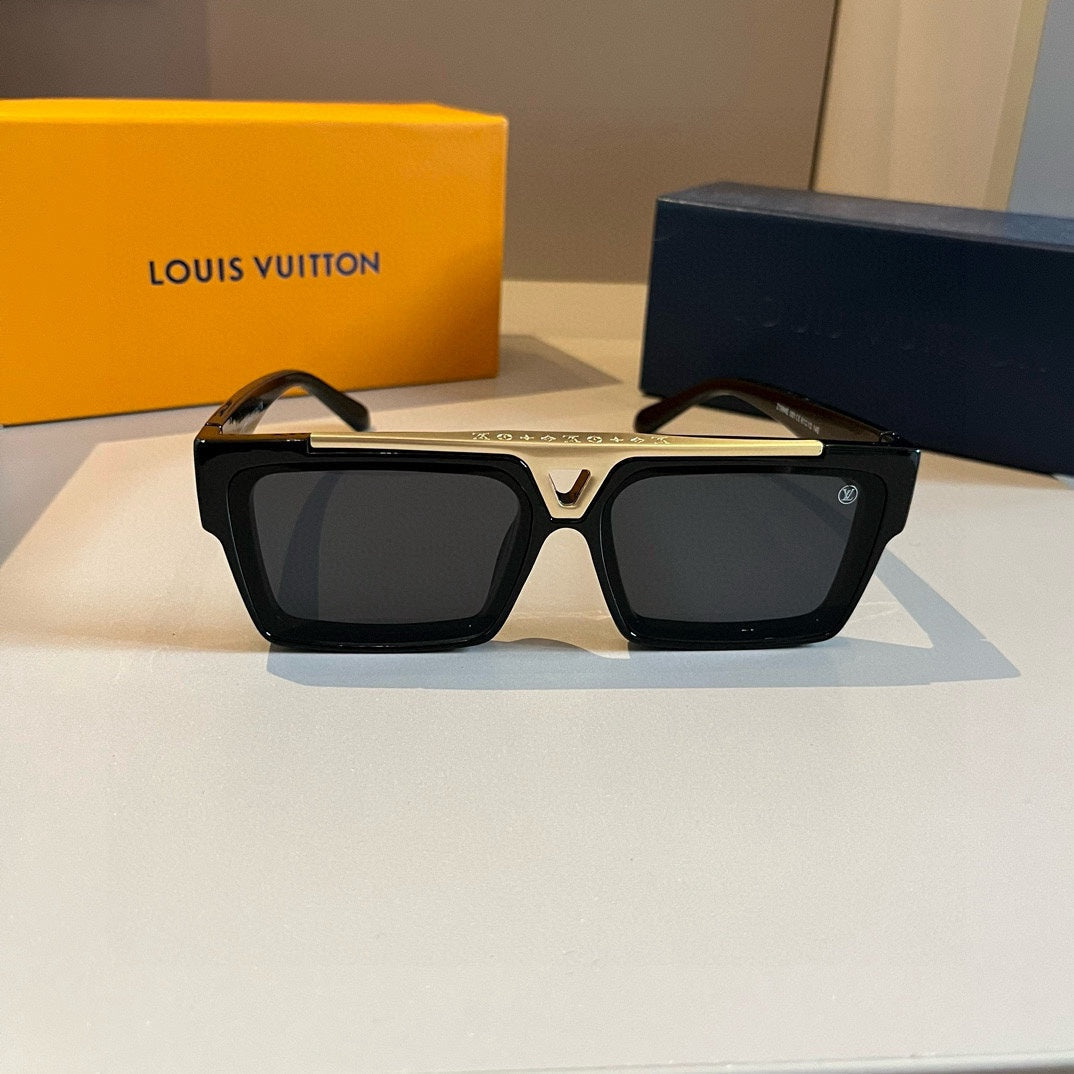 Louis Vuitton Z1502W Fashion Black Lens Sunglasses for Men & Women - detail image 3