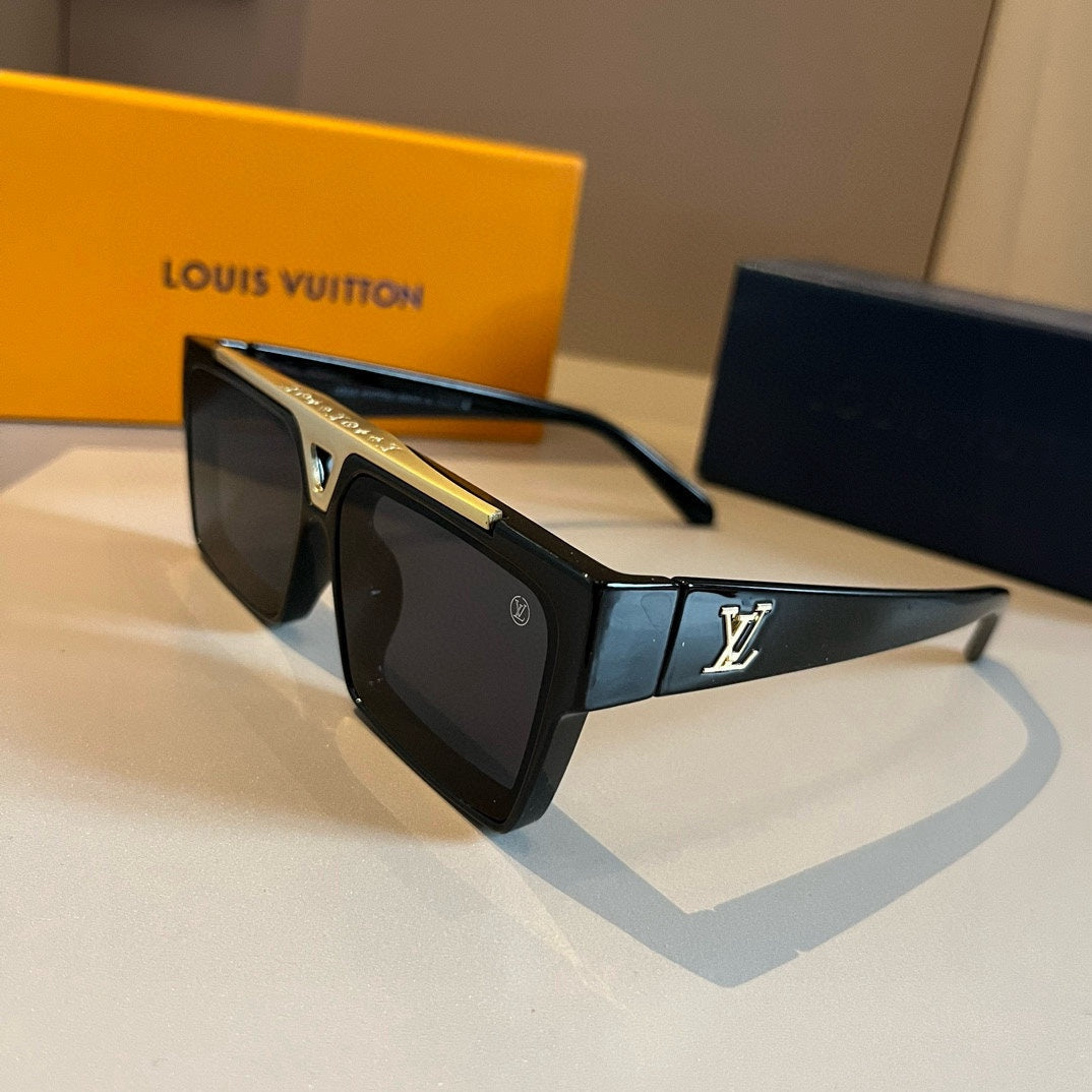 Louis Vuitton Z1502W Fashion Black Lens Sunglasses for Men & Women - detail image 4