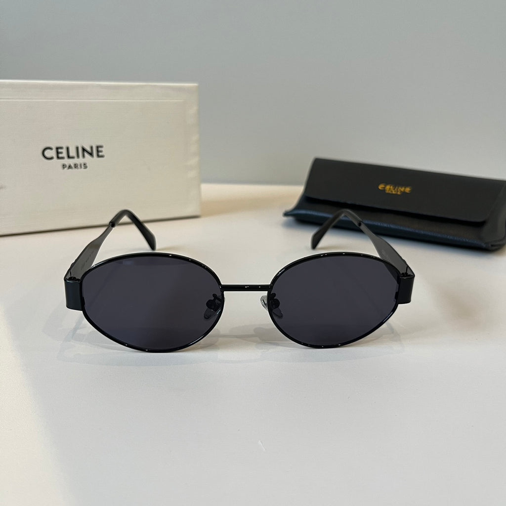 Celine Cat-Eye Black Lens Sunglasses for Men & Women - 372033 - detail image 2
