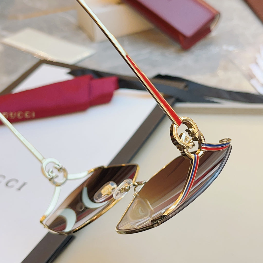 Gucci GG1322SA Fashion Pink Lens Sunglasses for Men & Women - detail image 7