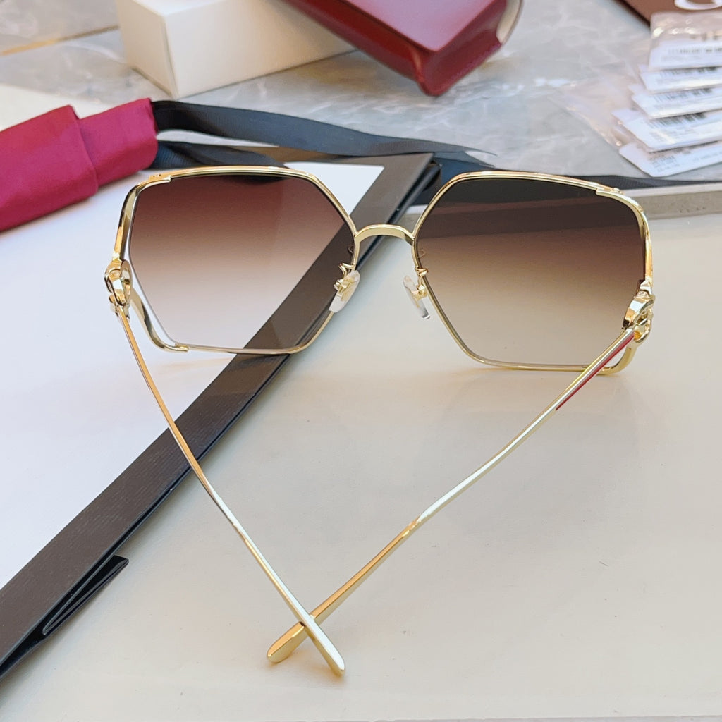 Gucci GG1322SA Fashion Pink Lens Sunglasses for Men & Women - detail image 8