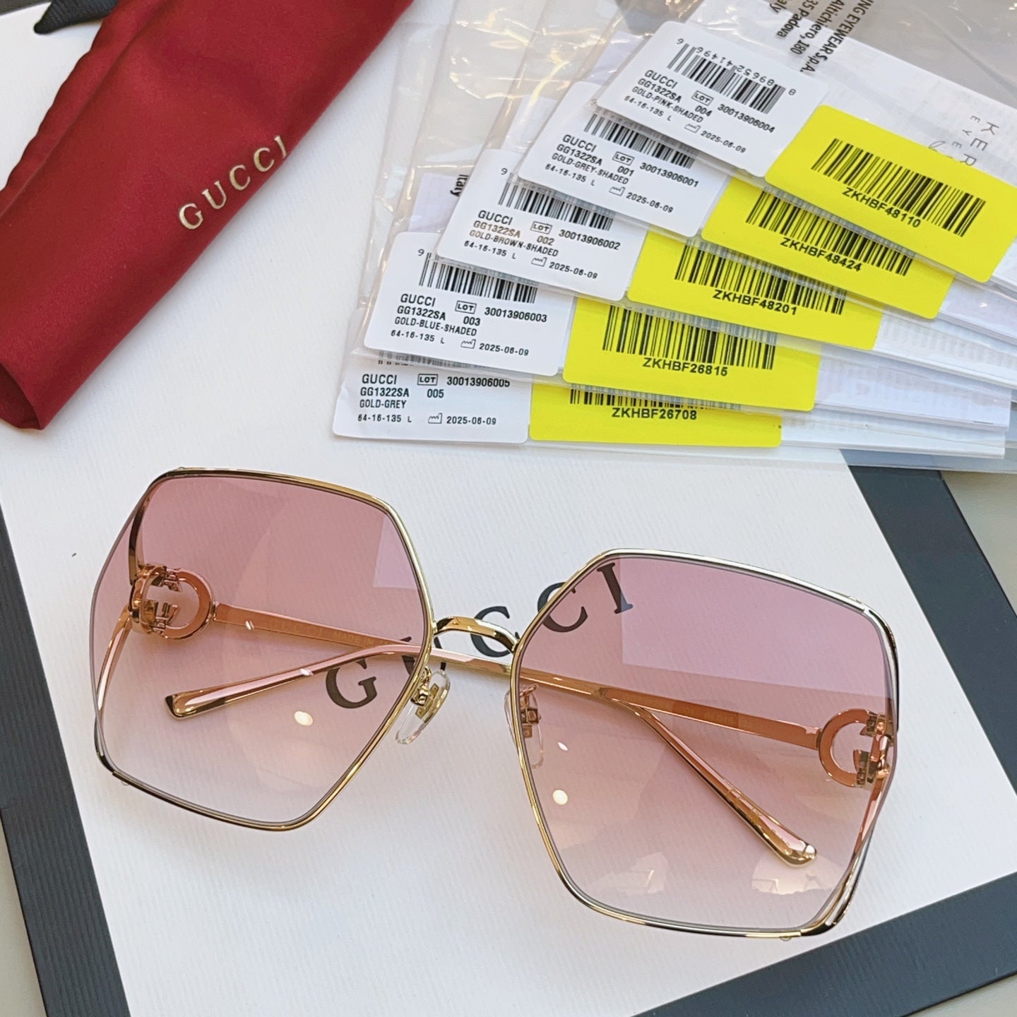 Gucci GG1322SA Fashion Brown Lens Sunglasses for Men & Women - 431476 - detail image 3
