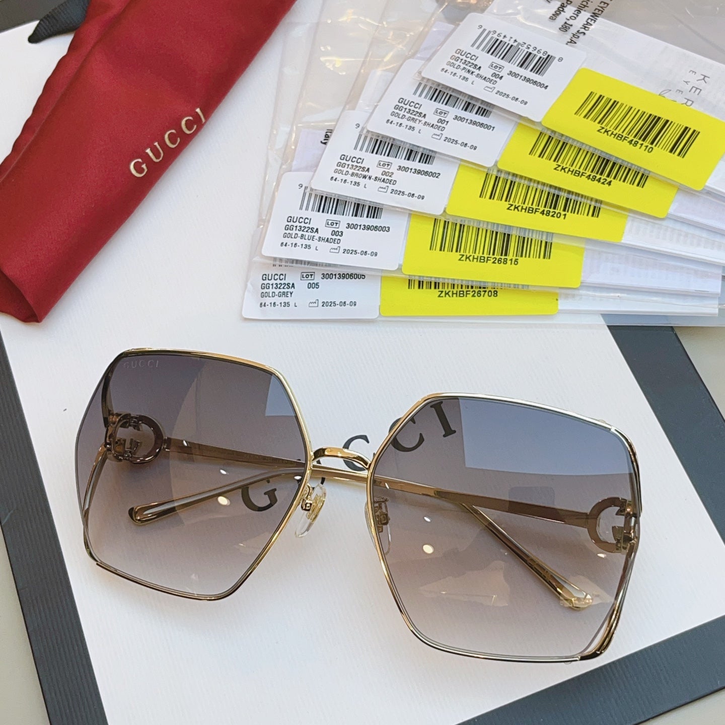 Gucci GG1322SA Fashion Brown Lens Sunglasses for Men & Women - 431476