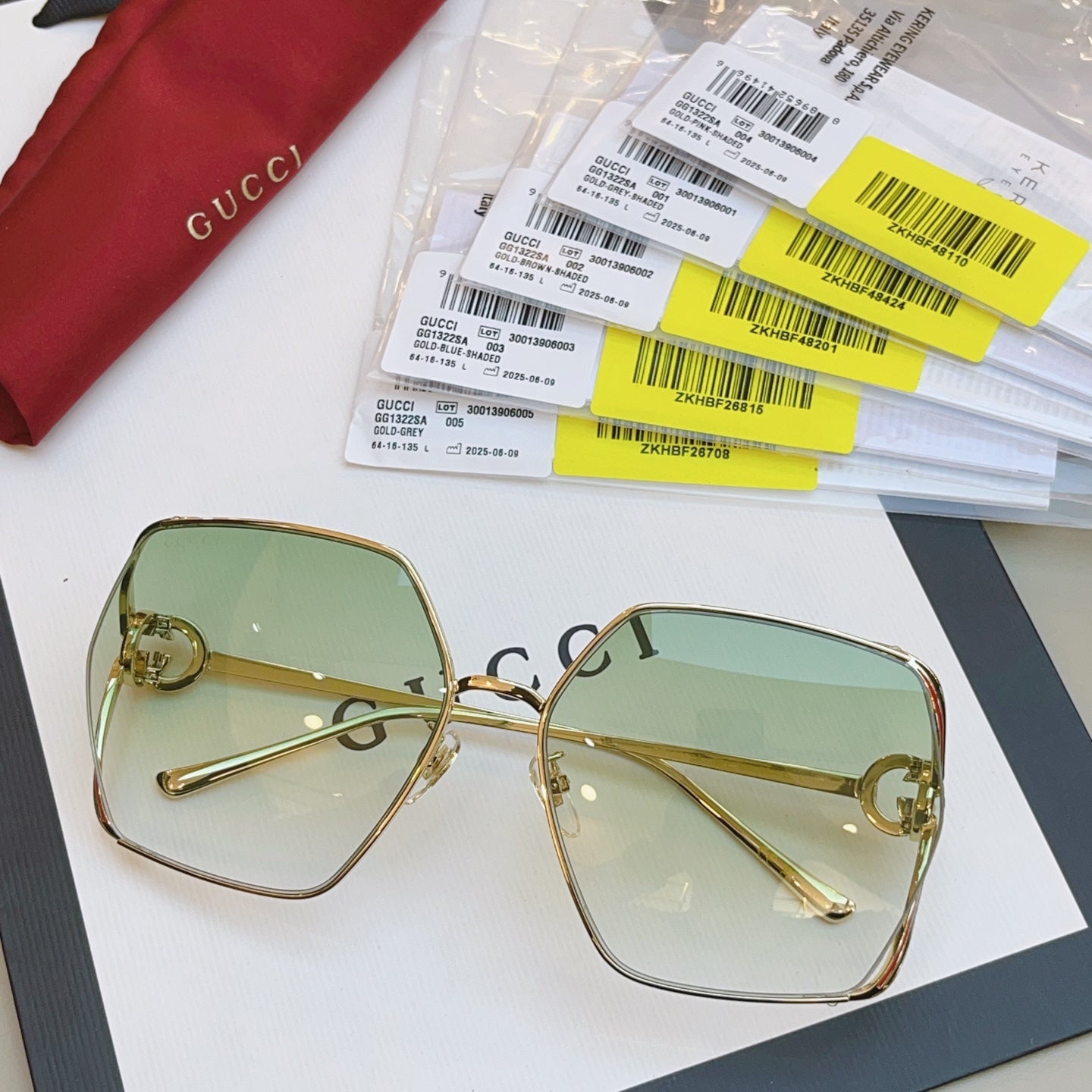 Gucci GG1322SA Fashion Brown Lens Sunglasses for Men & Women - 431476 - detail image 5