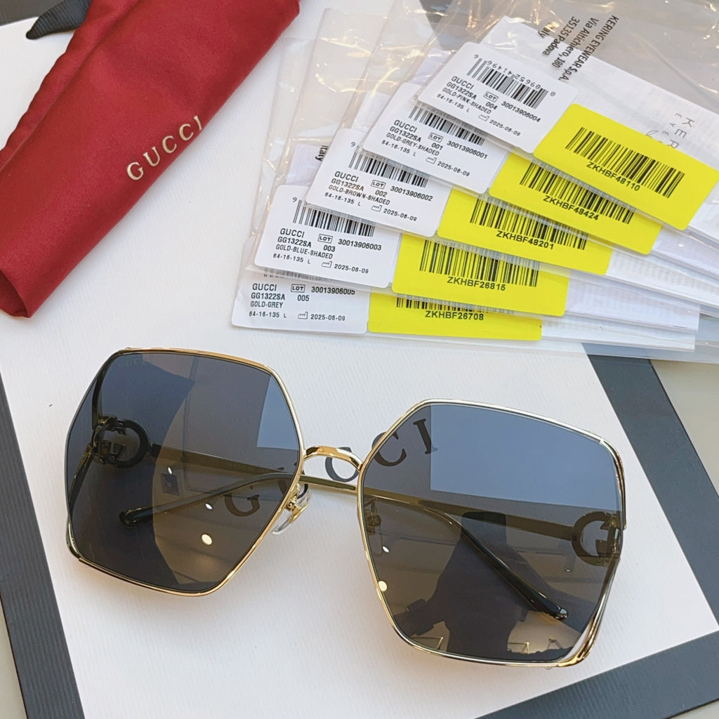 Gucci GG1322SA Fashion Brown Lens Sunglasses for Men & Women - 431476 - detail image 4
