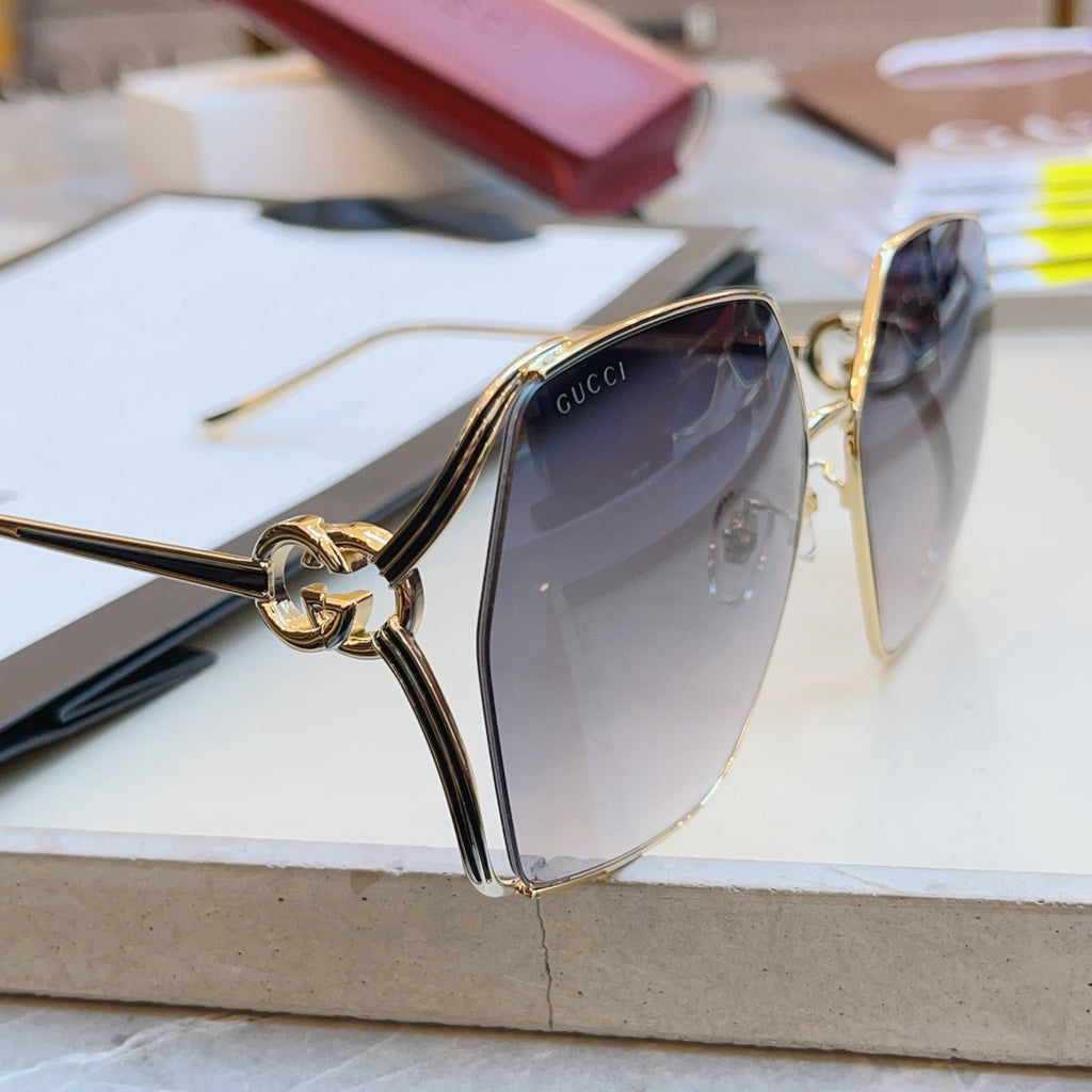 Gucci GG1322SA Fashion Gray Lens Sunglasses for Men & Women