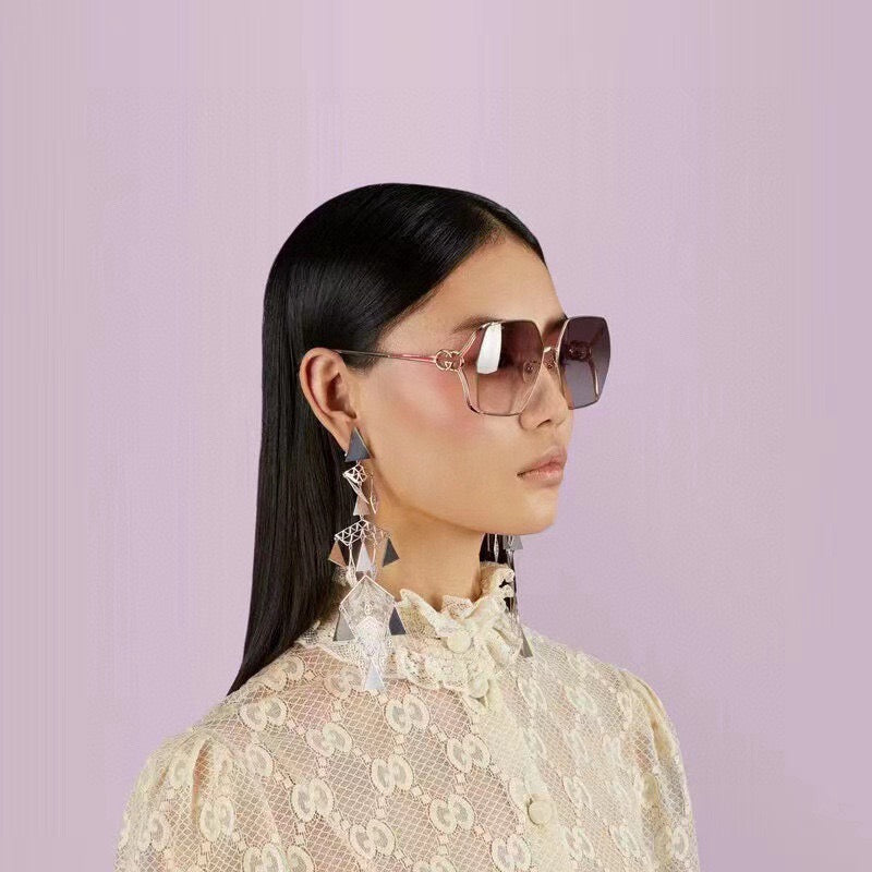 Gucci GG1322SA Fashion Brown Lens Sunglasses for Men & Women - detail image 7