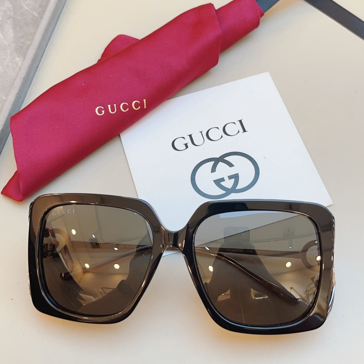 Gucci GG1324SA Fashion Brown Lens Sunglasses for Men & Women