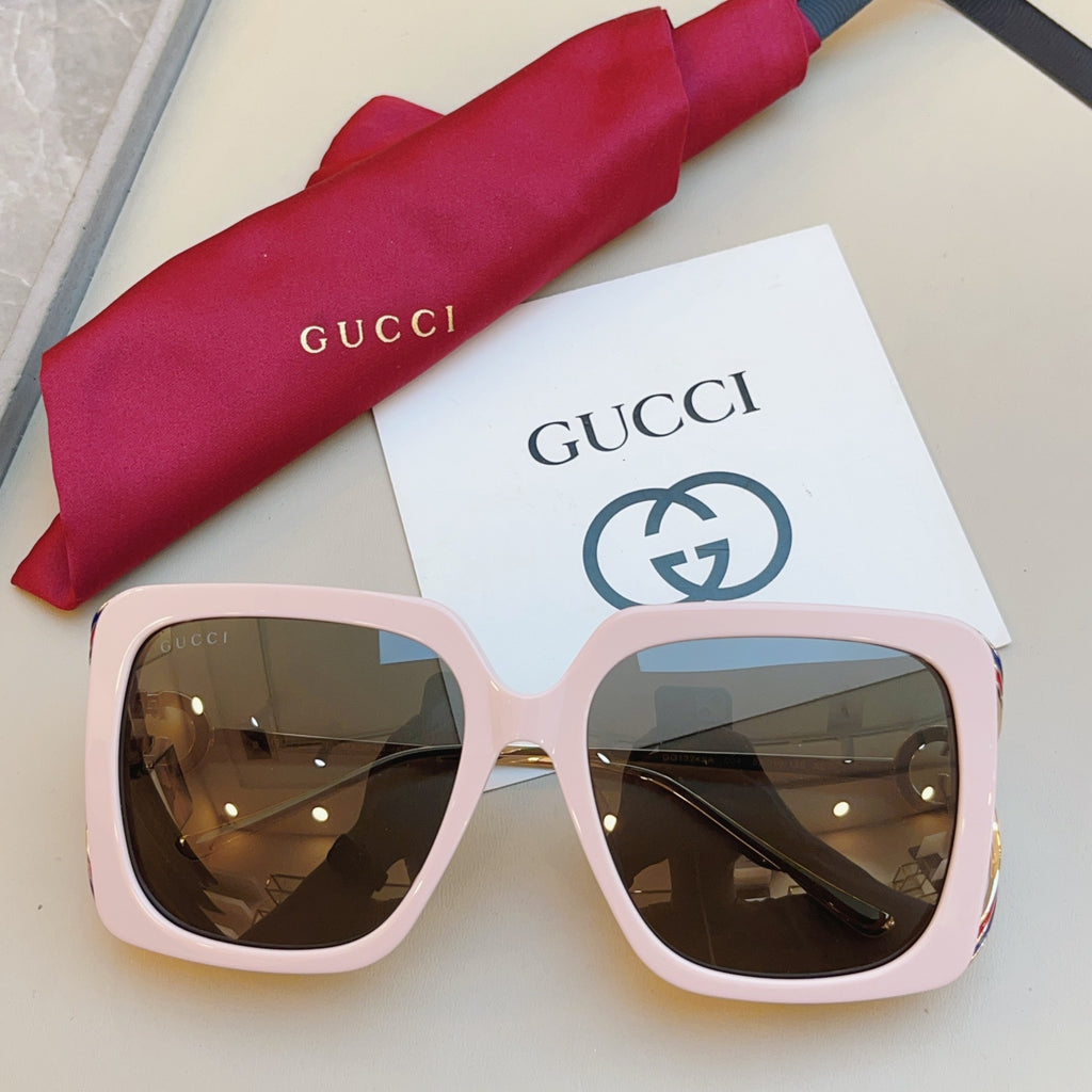 Gucci GG1324SA Fashion Brown Lens Sunglasses for Men & Women - detail image 4