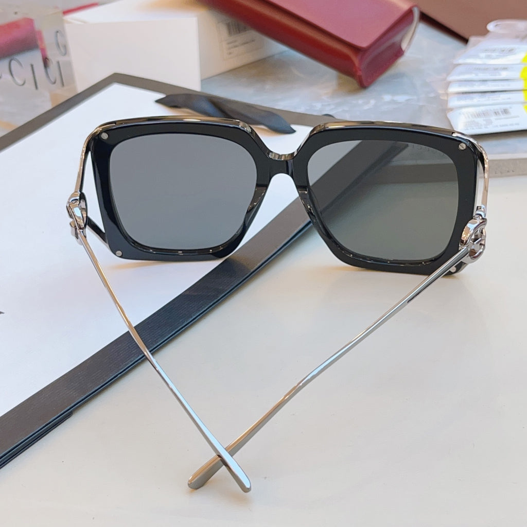 Gucci GG1324SA Fashion Red Lens Sunglasses for Men & Women - detail image 9