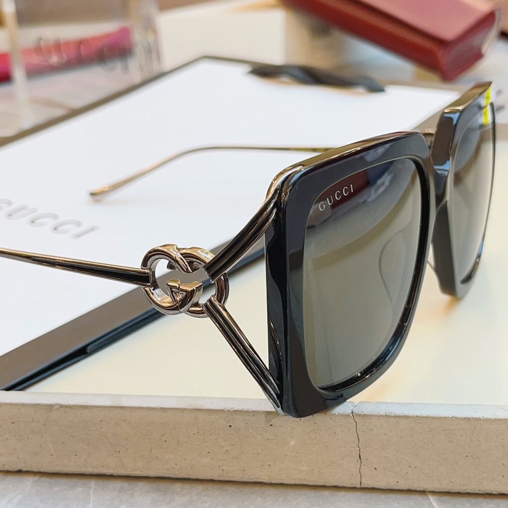 Gucci GG1324SA Fashion Red Lens Sunglasses for Men & Women - detail image 7