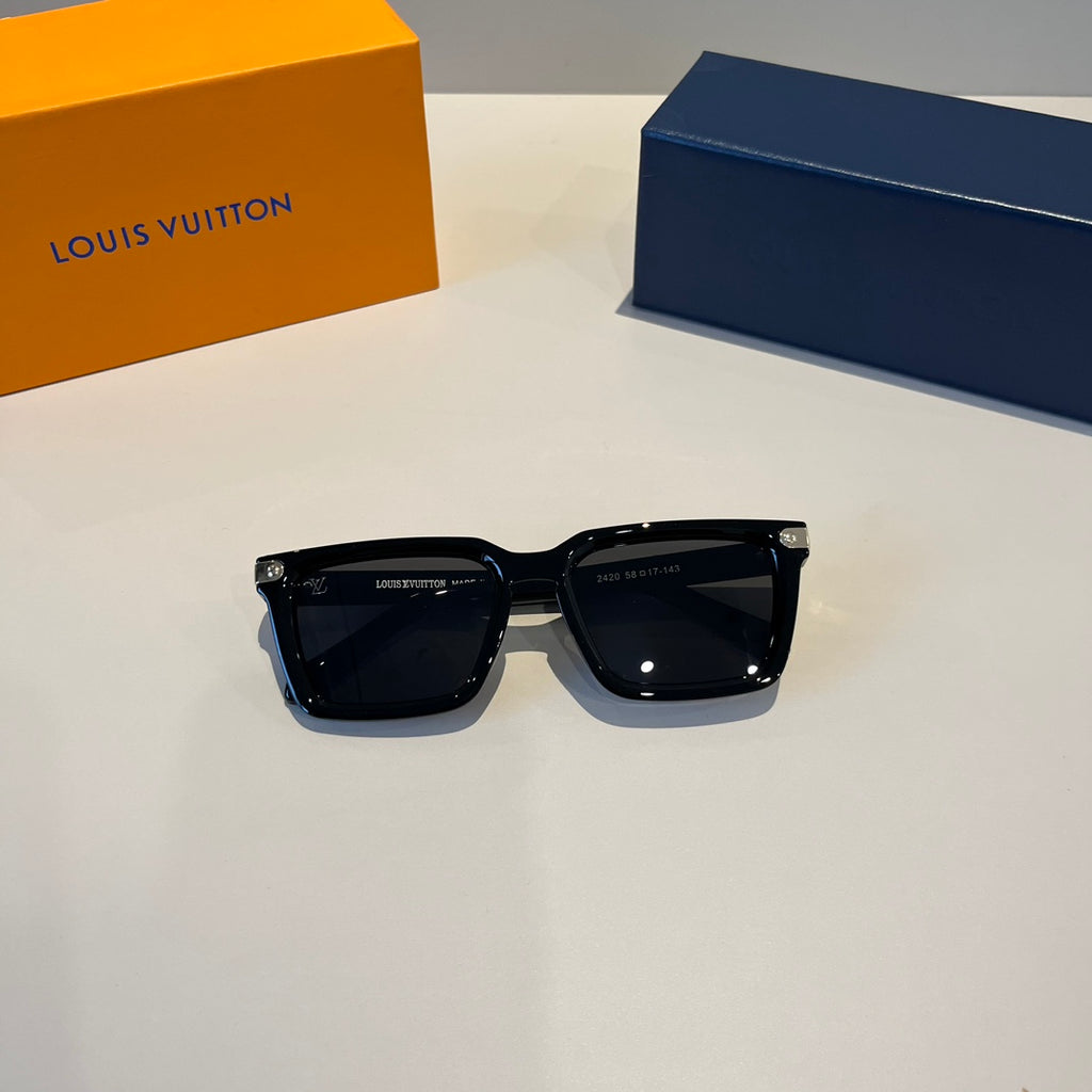 Louis Vuitton Fashion Black Lens Sunglasses for Men & Women - 464682 - detail image 5